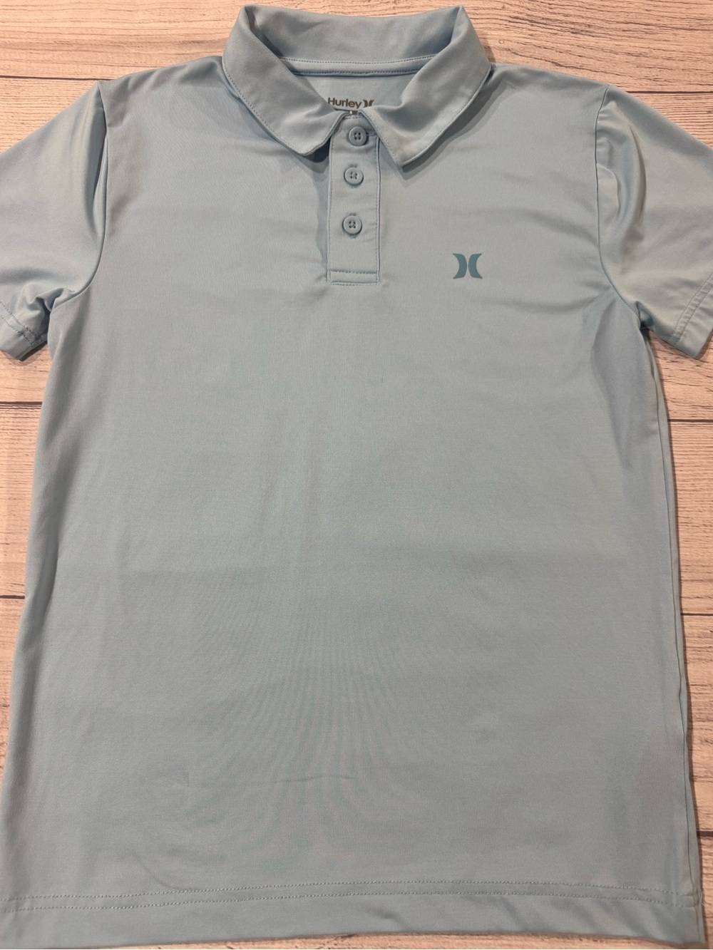 Hurley Boys Light Blue Polo Shirt